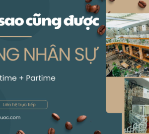 TUYỂN PHỤC VỤ QUÁN CÀ PHÊ 2026