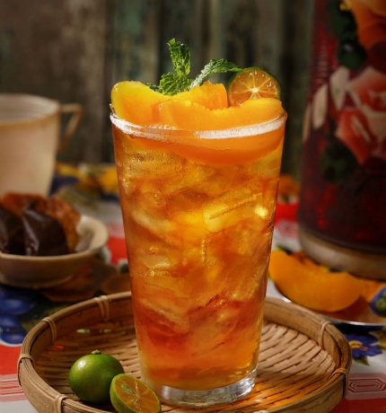 Trà đào cam sả/ dầm